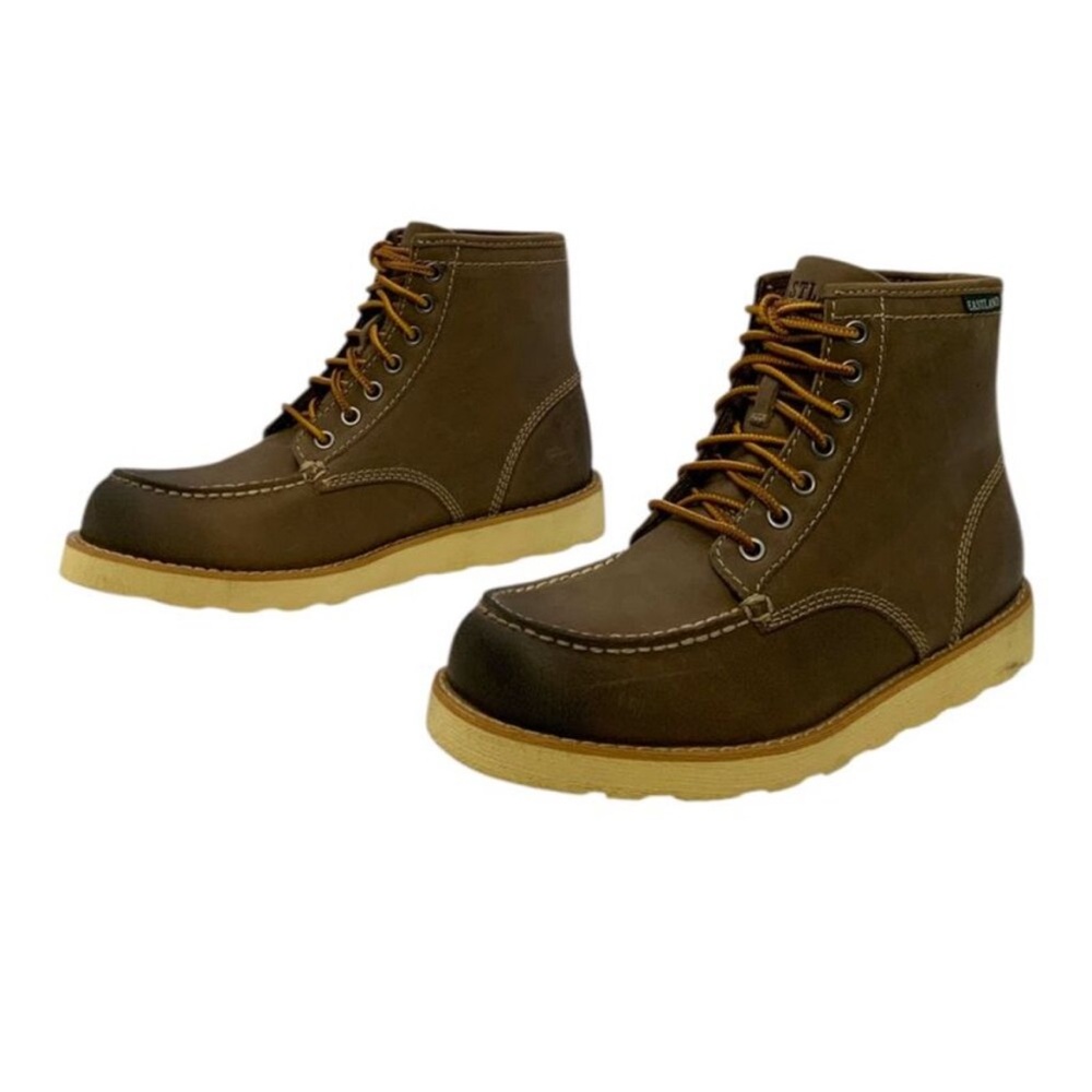Eastland | Loomis Work‎ Ankle Boot Gray Leather US Men's 8M